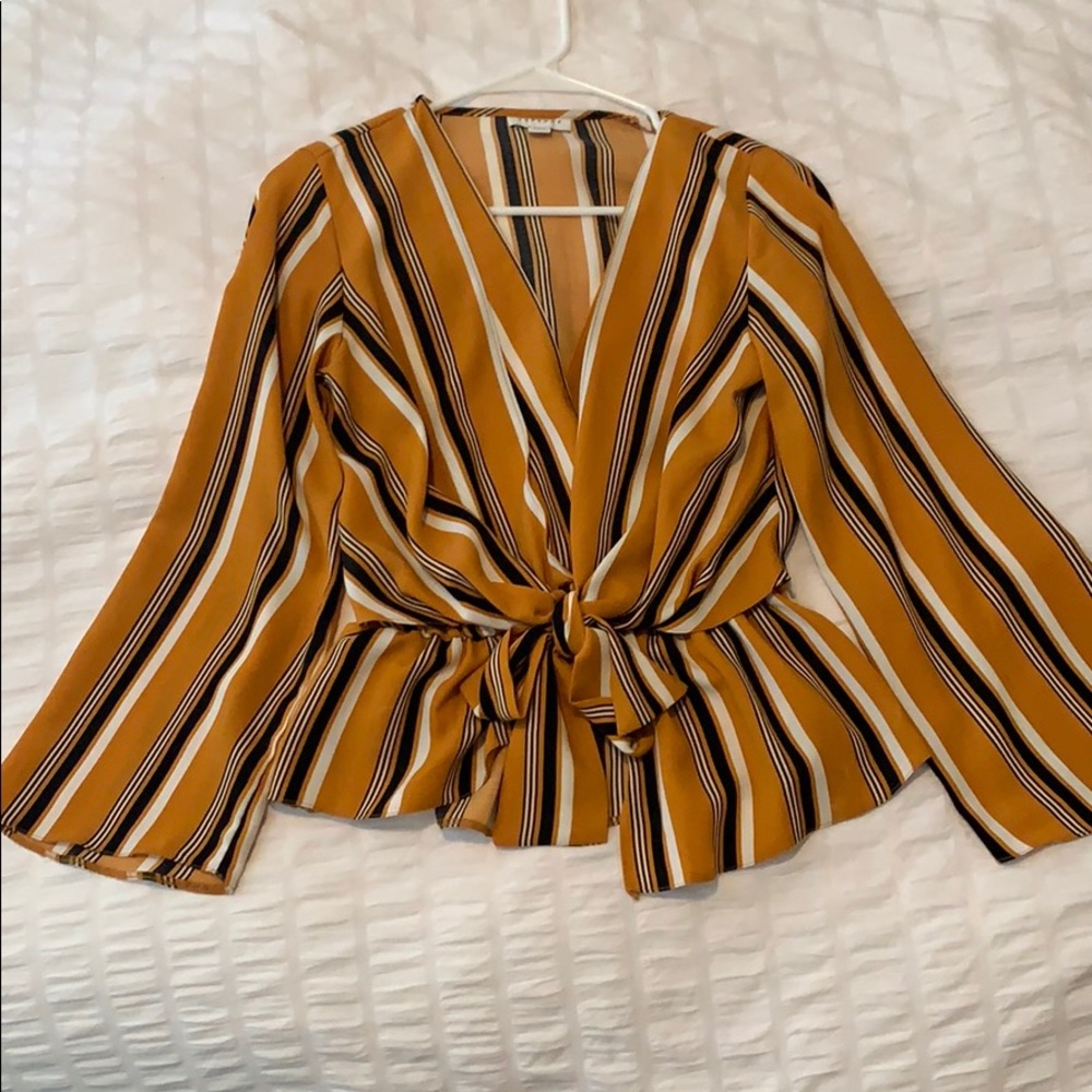 Topshop Asymmetrical Blouse